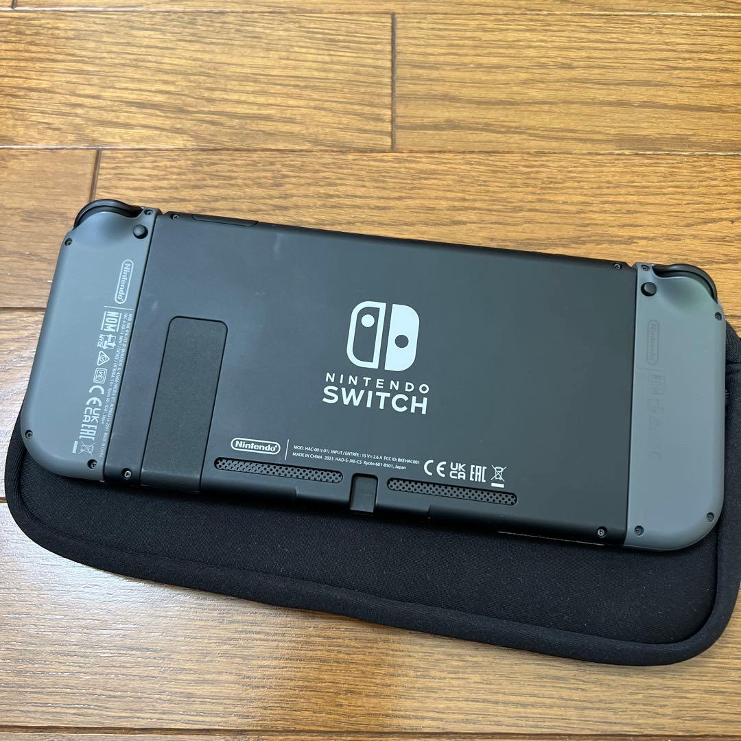 【美品】Nintendo Switch グレー 本体 付属品多数