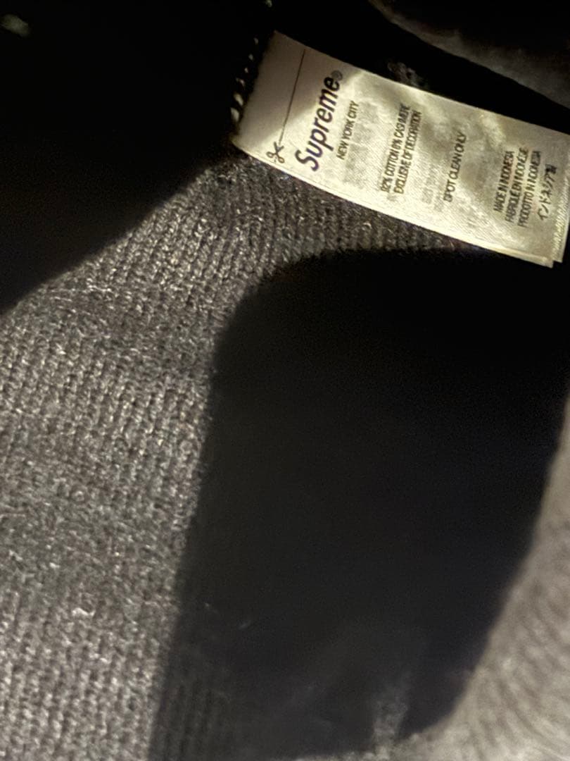 【新品】supreme studd cap BLACK