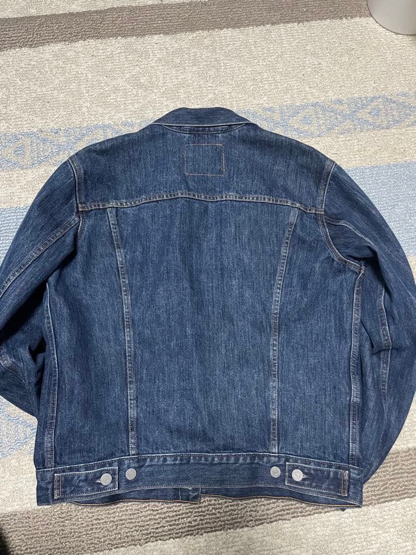 毛*様 Levi's リーバイス ダークブルー デニムジャケット 美品 Mサイズ