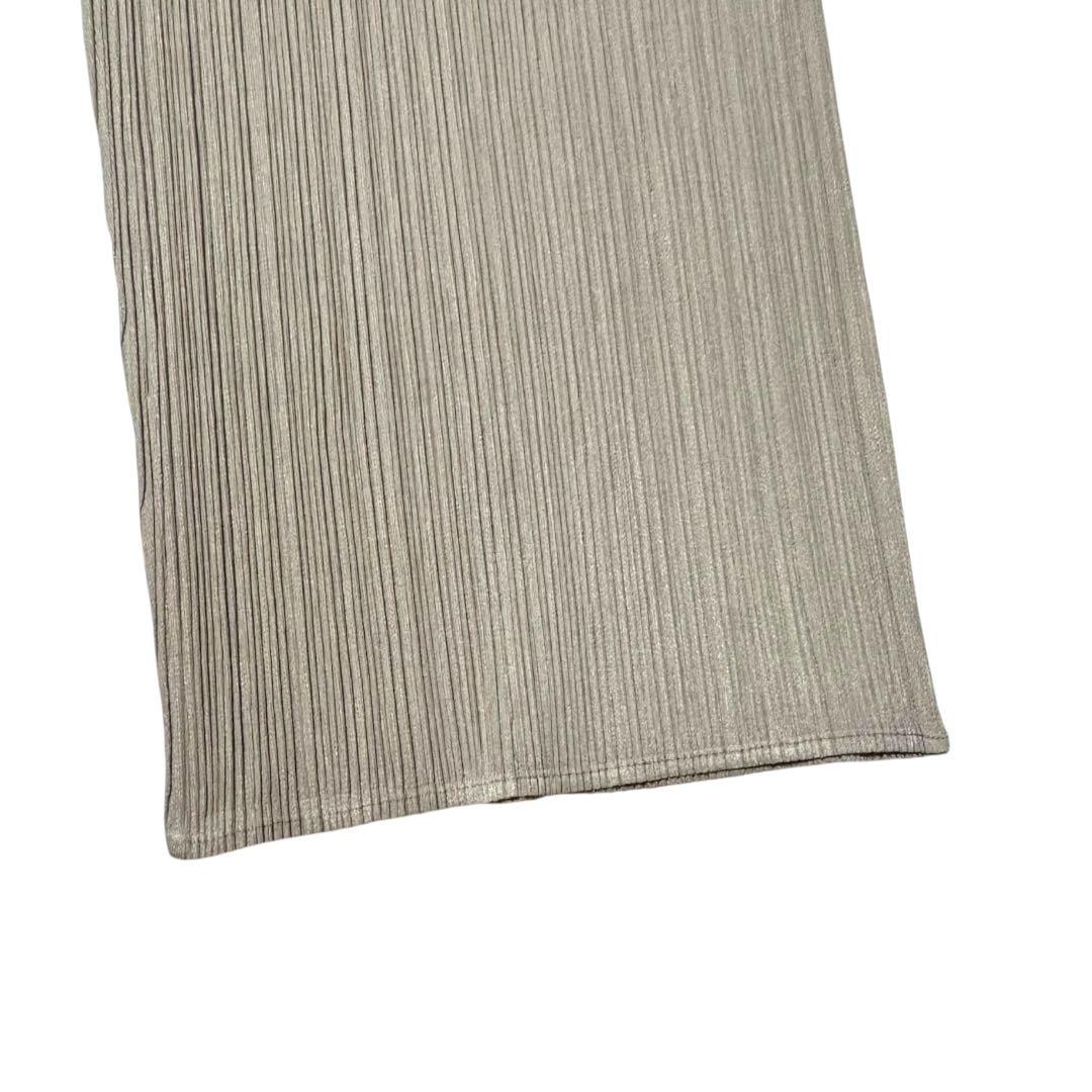 ISSEI MIYAKE プリーツパンツ グレー