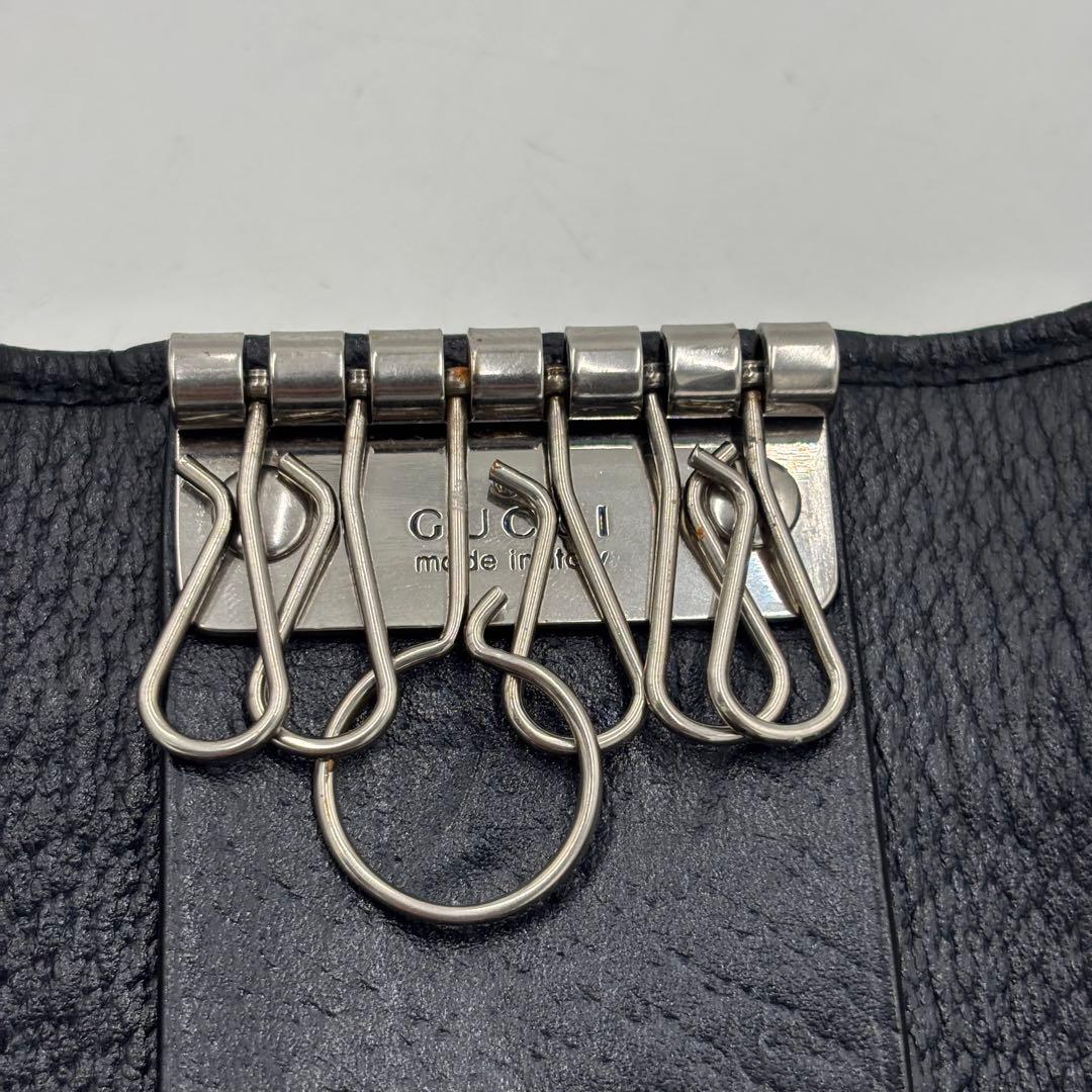 【専用】GUCCI グッチ オフィディア GGマーモント　レザー６連キーケース