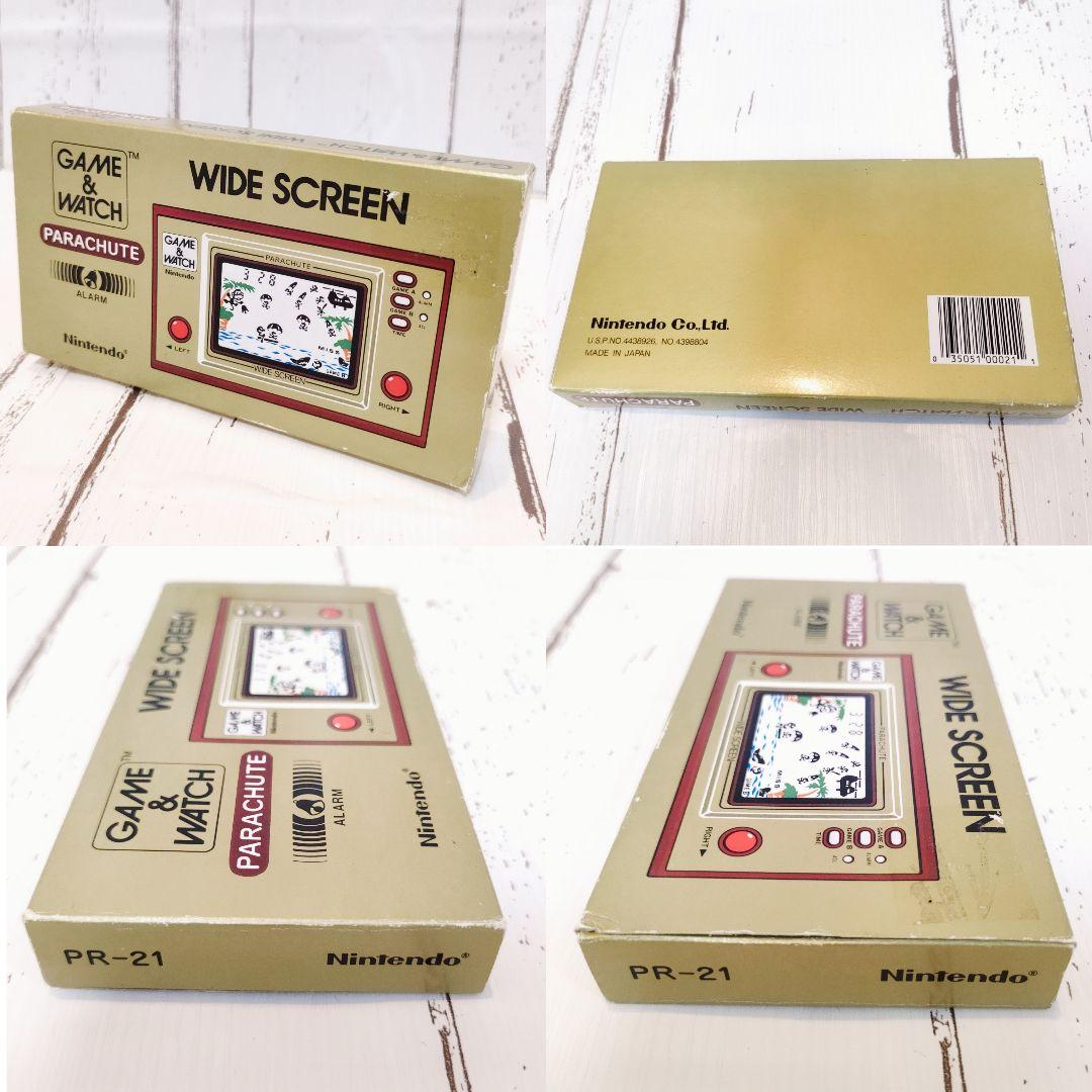 超希少 海外版 ゲームウォッチ パラシュート PR-21 WIDE SCREEN