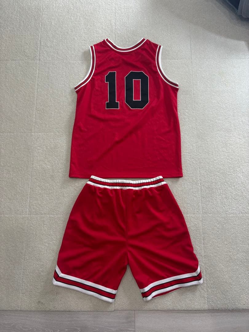 桜木花道10番THE FIRST SLAM DUNK 湘北ユニフォームセット L