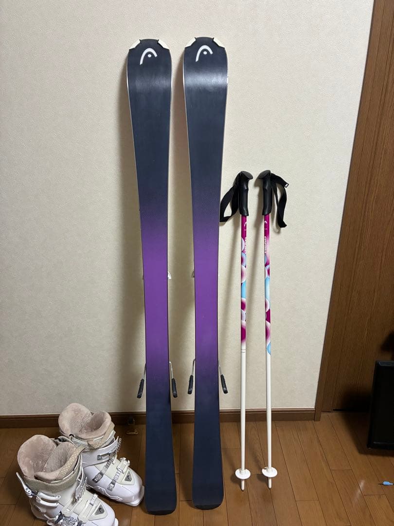 レディーススキーセット HEAD JOY 142 ブーツ 24cm-24.5cm