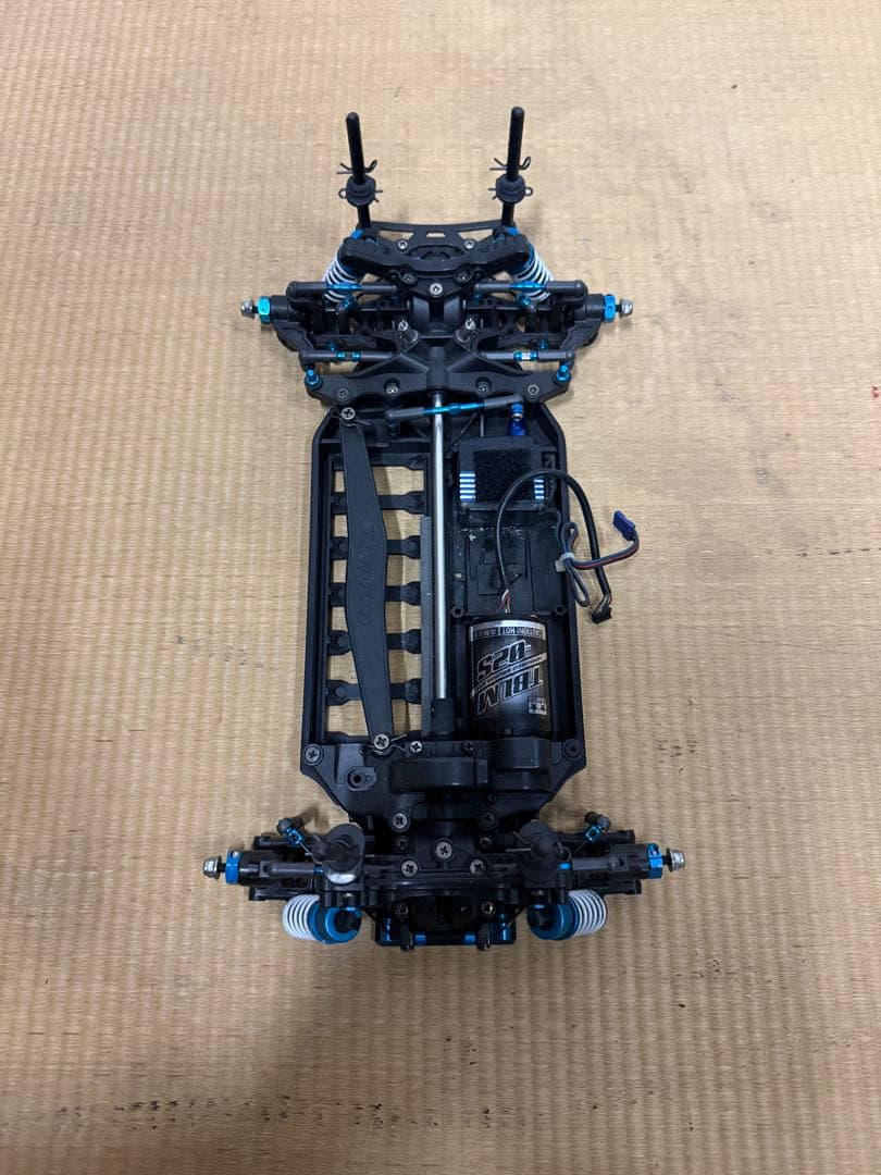 TAMIYA 旧車　シャーシ　当時物　ラジコン　車