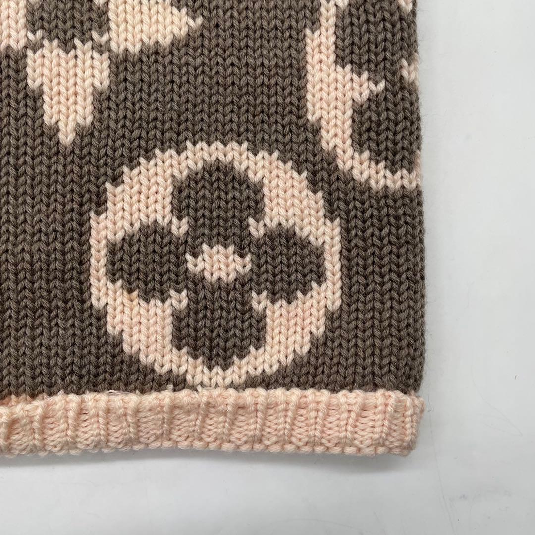 【極美品】ルイヴィトン　スヌード　モノグラム　ピンク