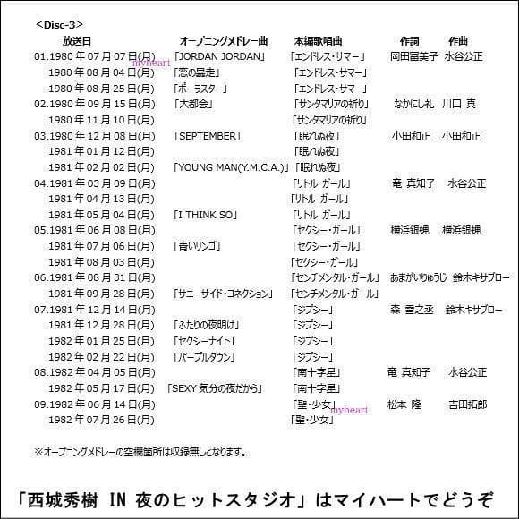 メルカリ セール新品　特典ミニクリアファイル付　西城秀樹 IN 夜のヒットスタ…