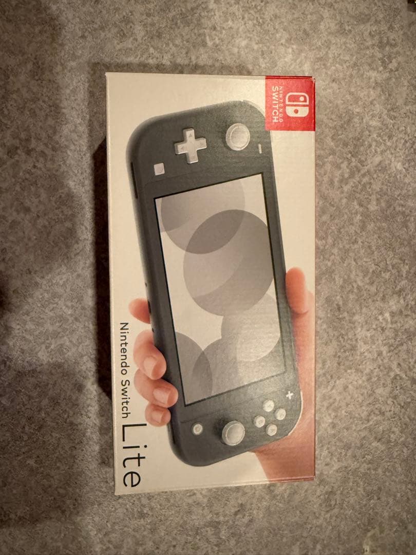 Nintendo Switch Lite グレー　本体　初期化、動作確認済み