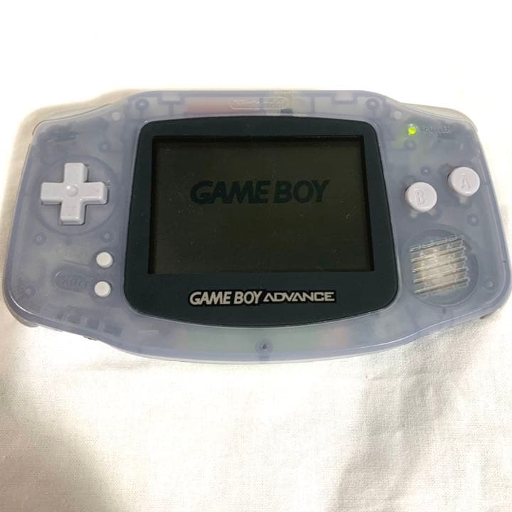 ゲームボーイアドバンス 本体  ミルキーブルー　レトロゲーム　動作確認済み