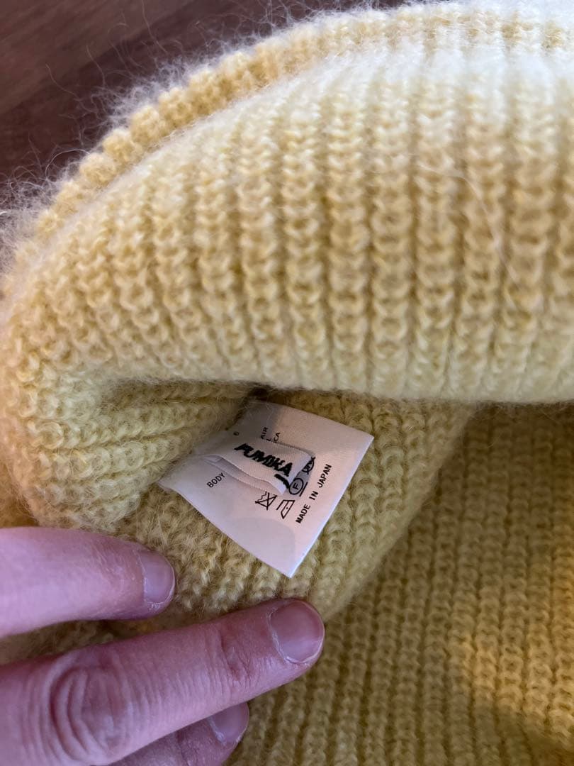 fumika uchidaフミカウチダ　モヘアビーニー　ニット帽