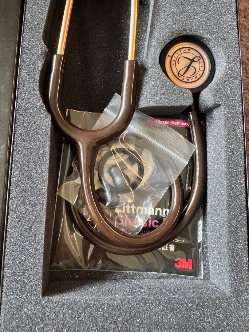【美品】3M Littmann Classic III ブラウン 聴診器