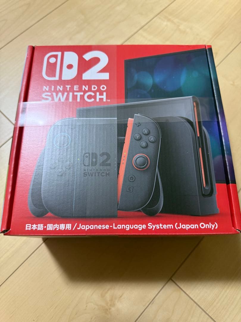 Nintendo Switch 2 本体 日本語 国内専用　新品　未開封