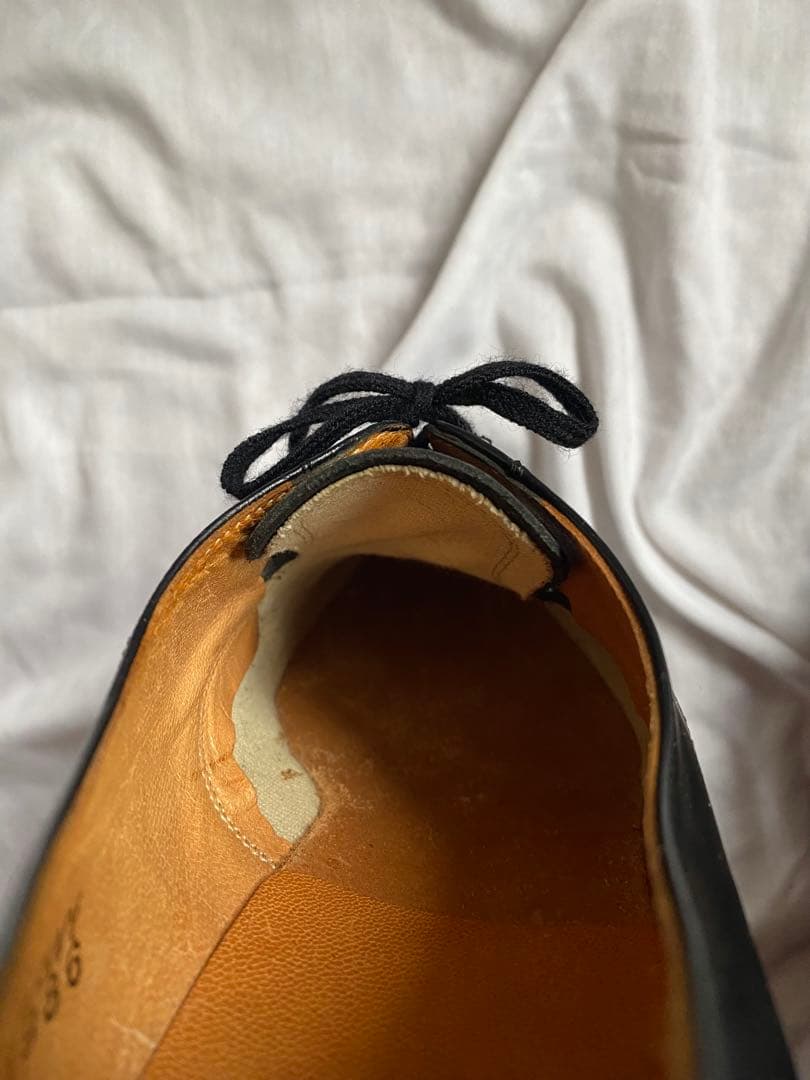 80s ミリタリー 美品 ユーロビンテージ ベルギーフランス オフィサーシューズ