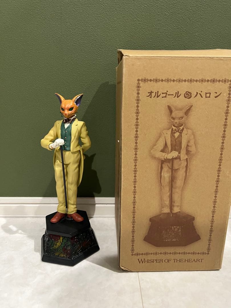 スタジオジブリ　耳をすませば　オルゴール　フィギュア　バロン