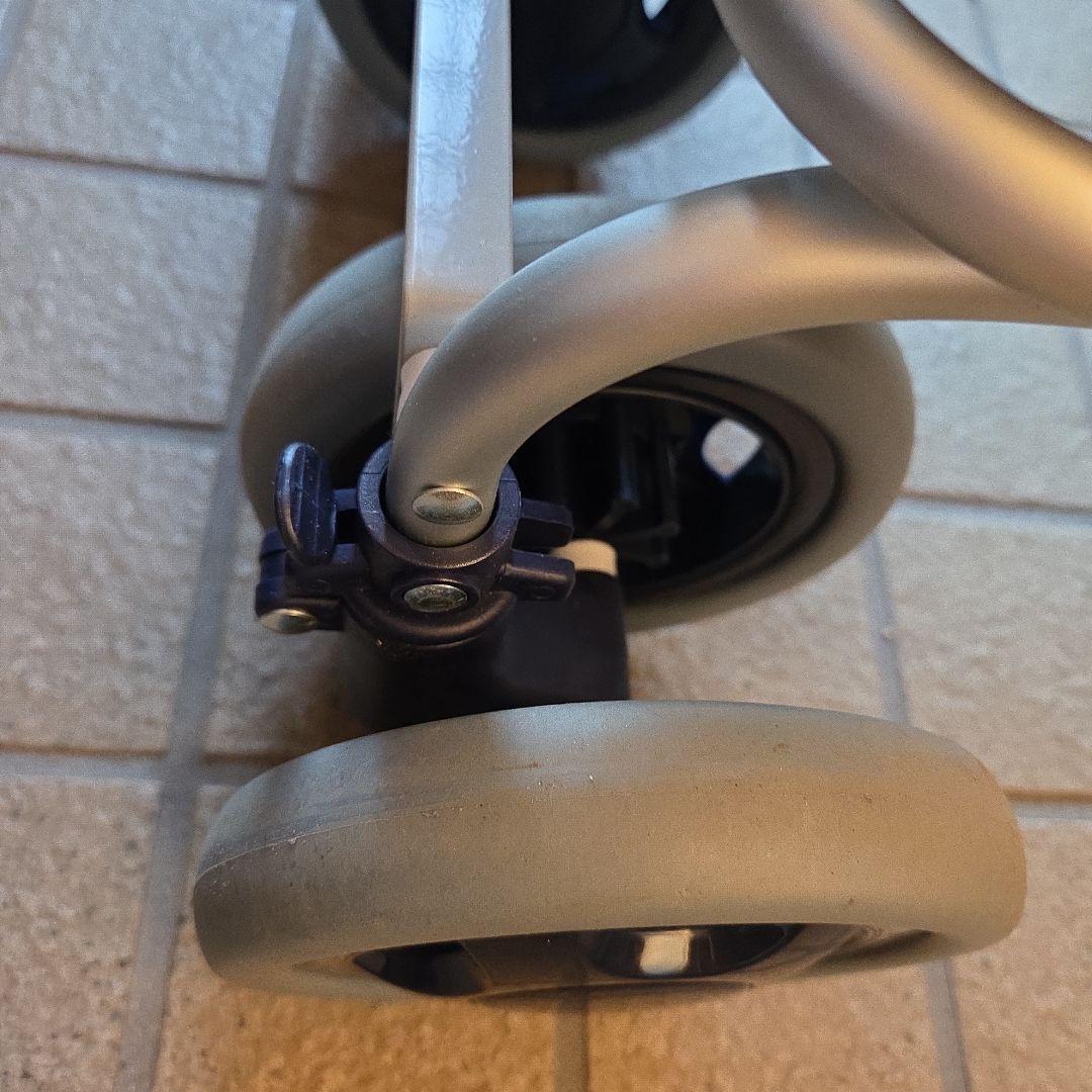 ユーバ産業 アルミワイヤーカート メッシュ紺 A-0245M