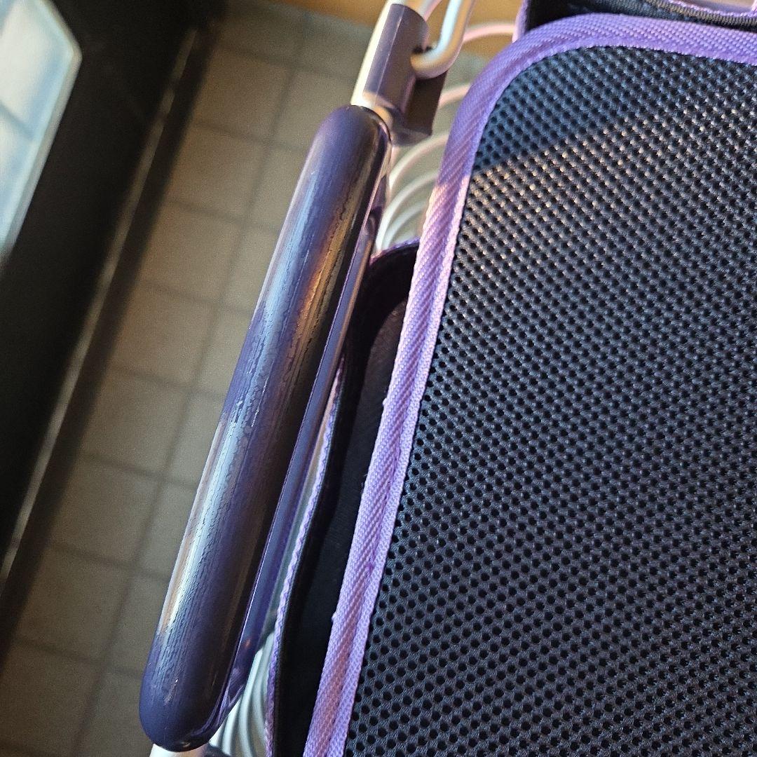 ユーバ産業 アルミワイヤーカート メッシュ紺 A-0245M