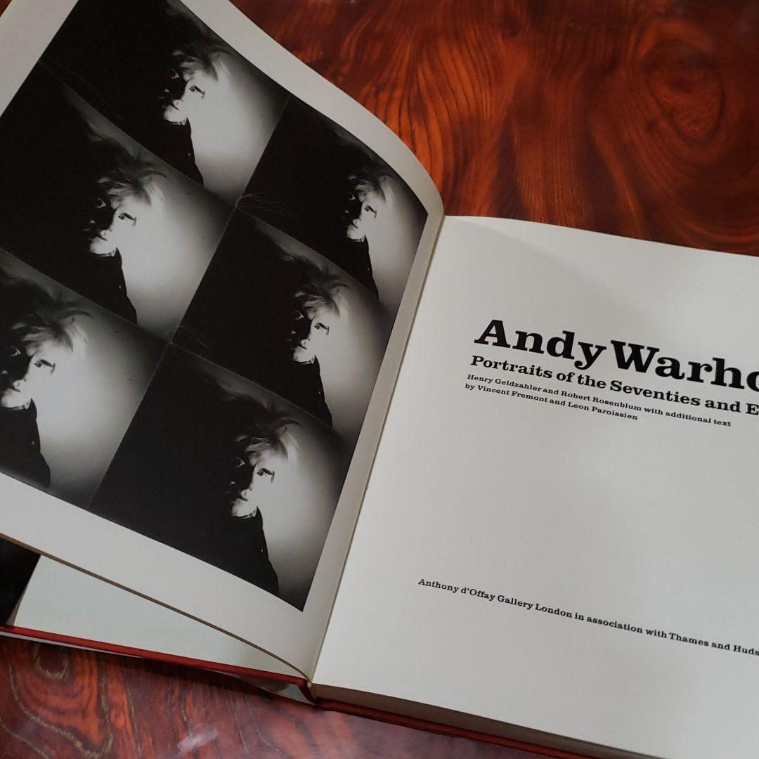 Andy Warhol 　写真集　レア！