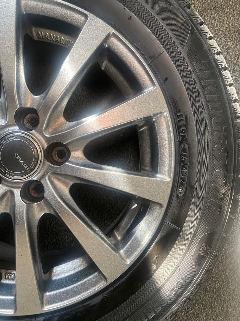 Time　1/4 ブリヂストンレスタイヤ 195/65R15