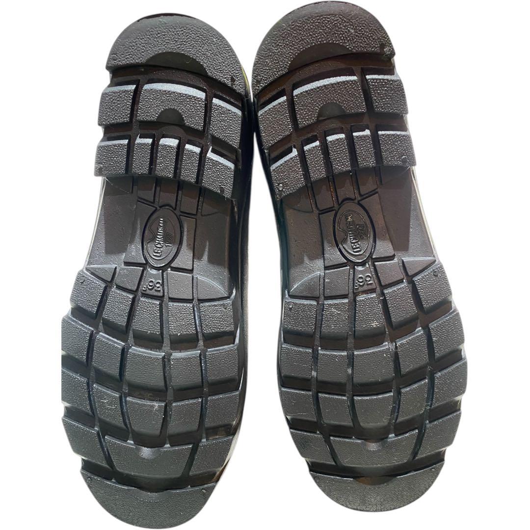 【極美品】PATOU パトゥ ルシャモ レインブーツ 黒 36