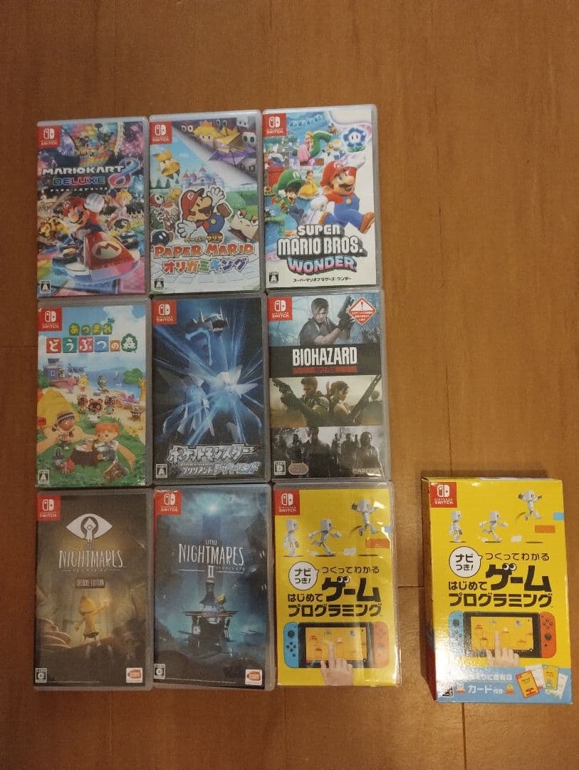 最終値下げ!スイッチソフト豪華9点セット‼（マリオ、あつ森、ポケモンなど）