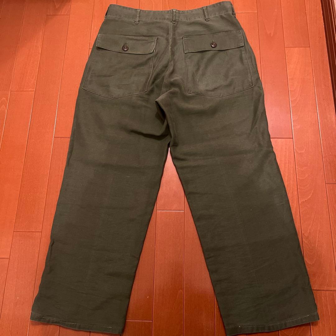 パンツ 60-70's U.S.ARMY CottonSatin Baker Pants