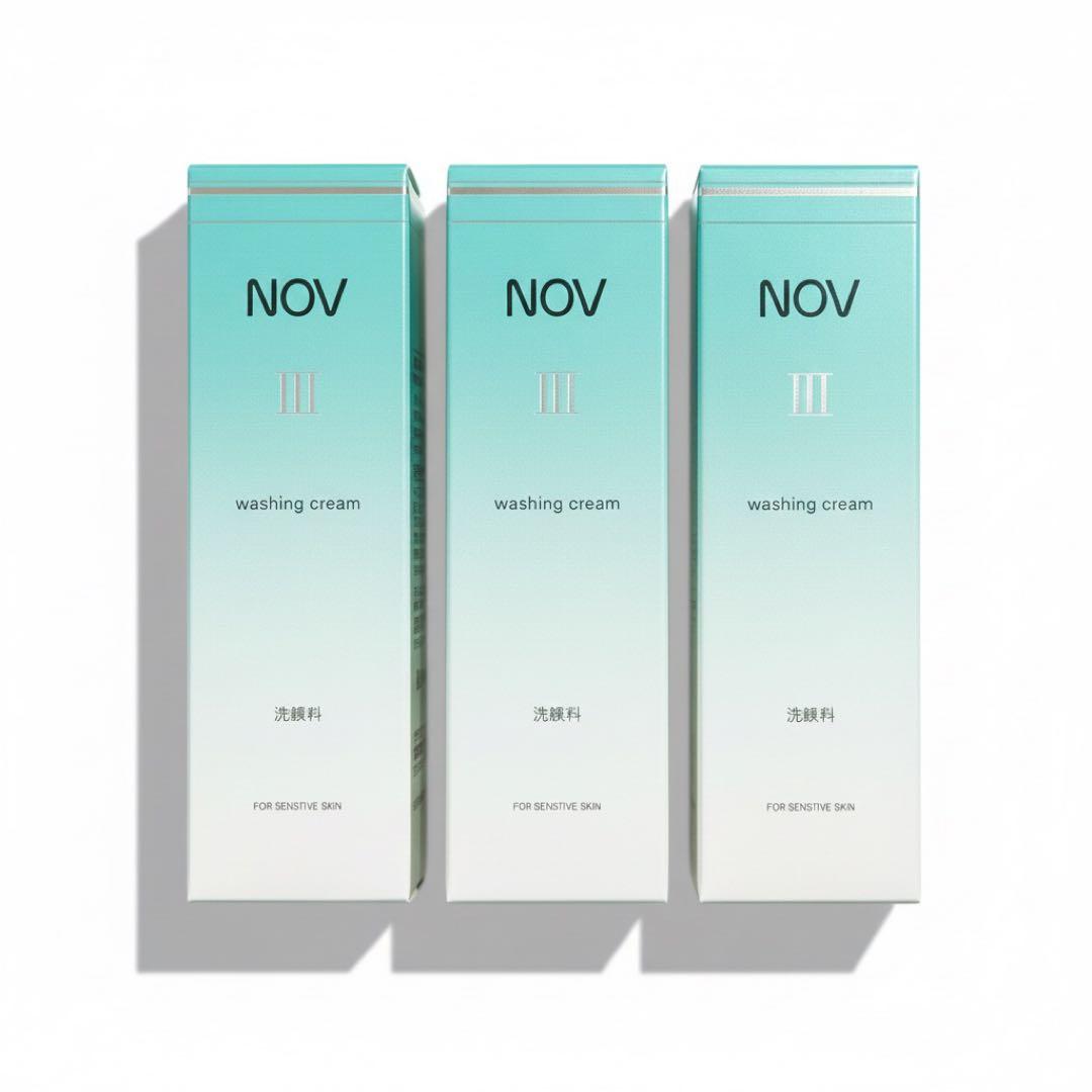 【3個】新品未開封 ノブ Ⅲ ウォッシングクリーム