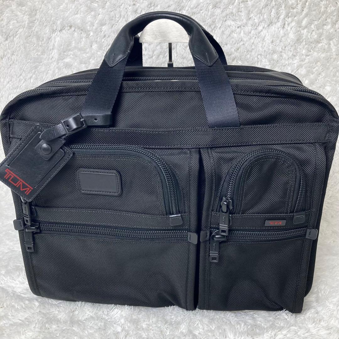 未使用級✨ TUMI アルファ エクスパンダブル　オーガナイザー ブリーフケース