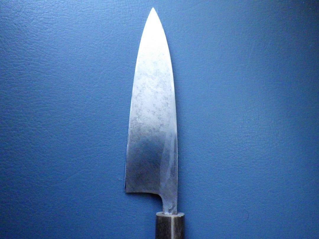 ヴ*い様 京都/有次・出刃包丁別打刃渡り155ｍｍ本水牛★　197