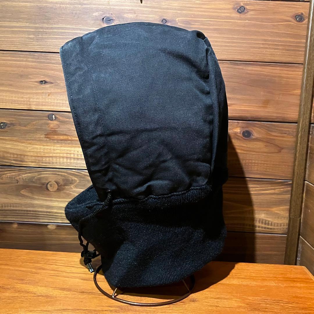 USA製 カーハート ブラックダック　リブ　フード　キャップ　帽子 ハット