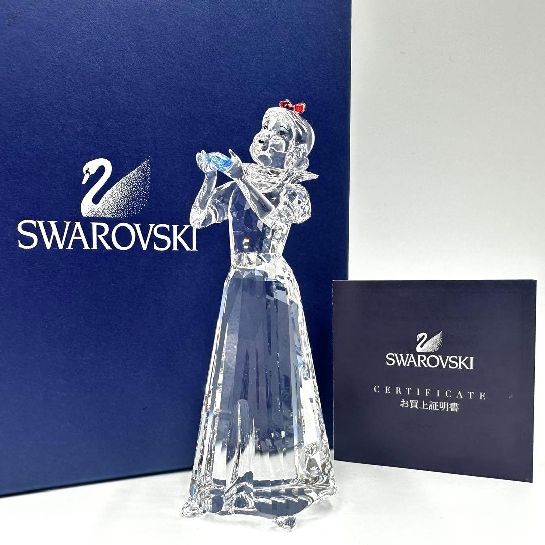 未使用品◎スワロフスキー 白雪姫 スノーホワイト ディズニー クリスタルガラス