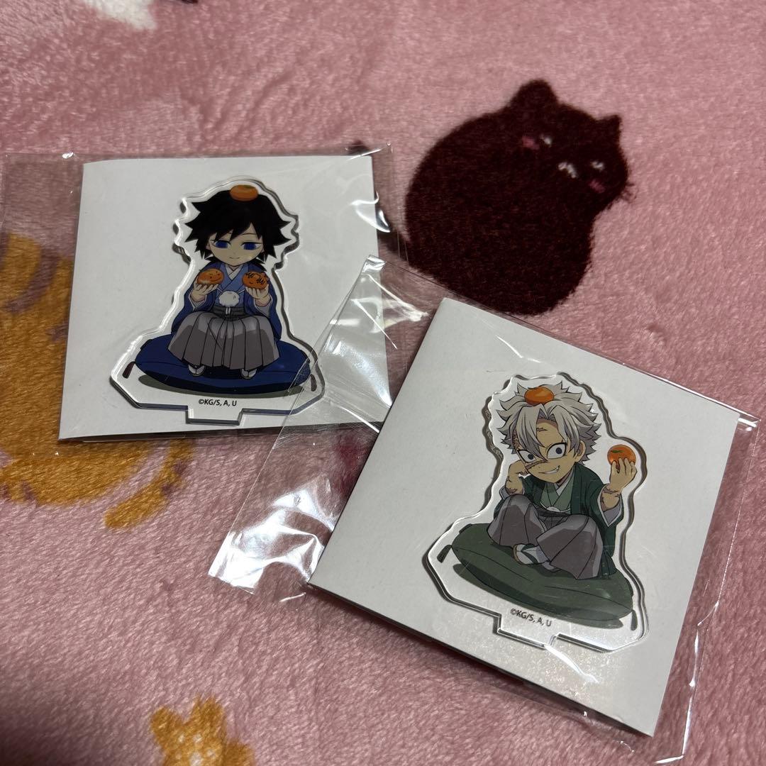 鬼滅の刃お正月コミケ義勇＆実弥アクスタセット