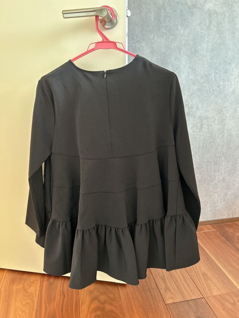 lahoya 　yori ヨリ ティアードストレッチブラウス ブラウス