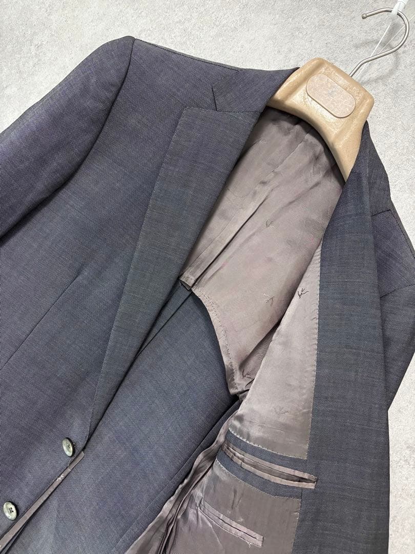 【ISAIA (イザイア)】スーツジャケット 44 ウールモヘヤ M