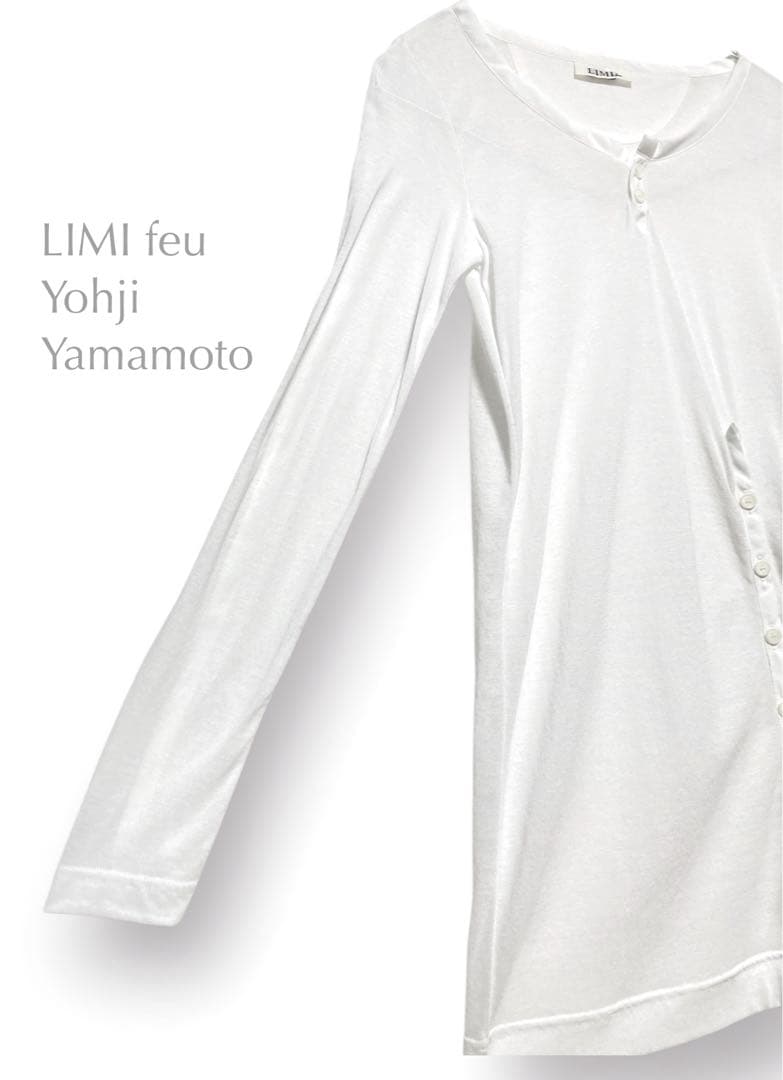 美品 LIMIfeu YohjiYamamotoリミフゥ シアー カットソー