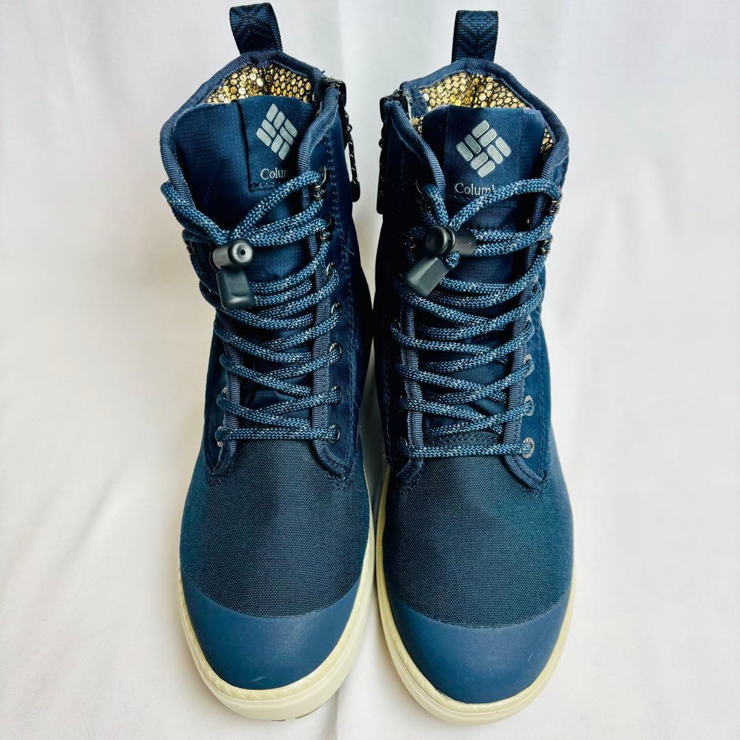 コロンビア サップランド レディース25cm ネイビー ブーツ