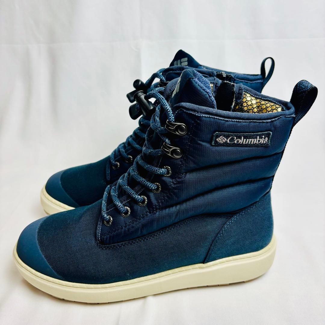 コロンビア サップランド レディース25cm ネイビー ブーツ