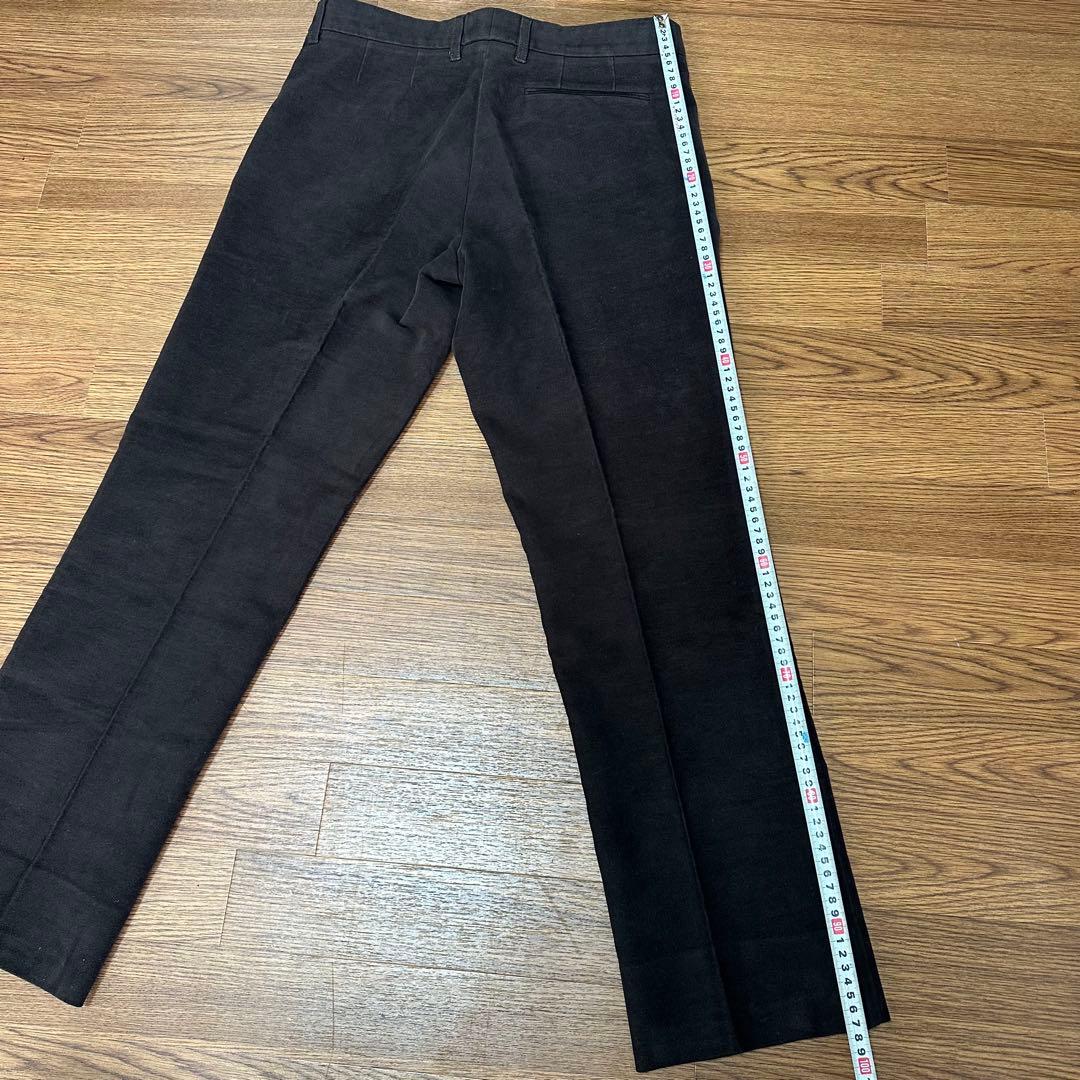 BOTTEGA VENETA コットンベロア テーパードスラックス イタリア製