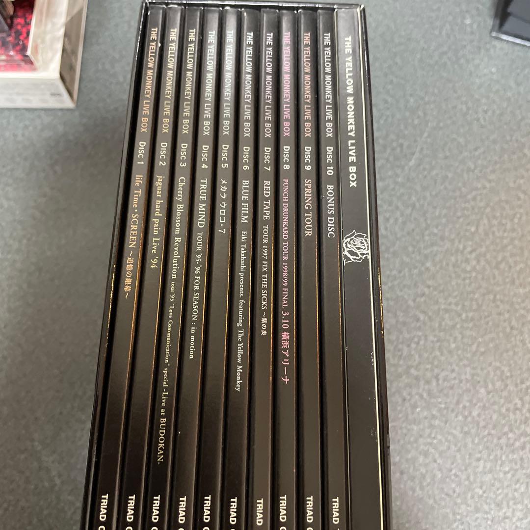 THE YELLOW MONKEY LIVE BOX(DVD10枚組)