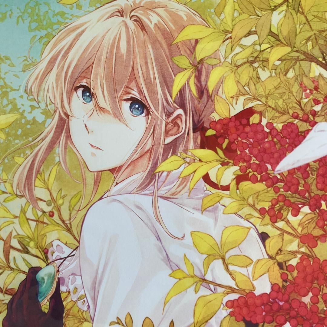 ヴィオレット.エヴァーガデン額装アート