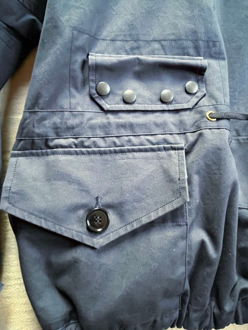 Wiper L ベンタイル スモックパーカー イギリス軍  Navy