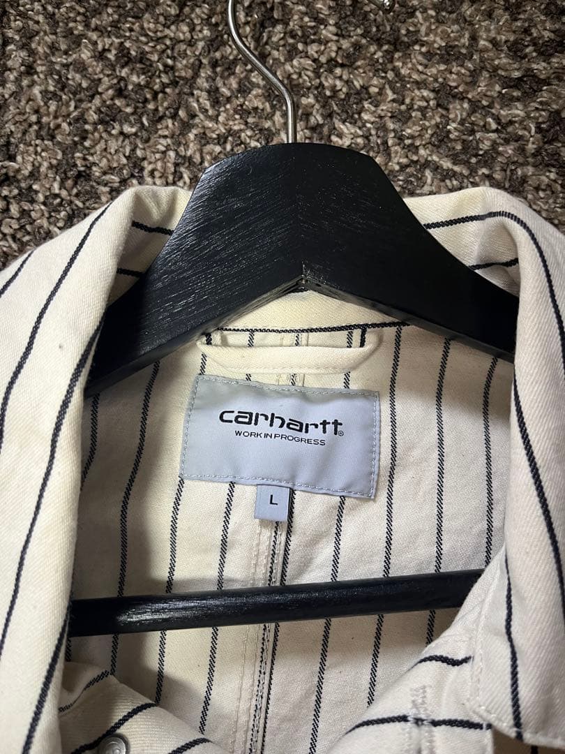 Carhartt ホワイトストライプ カバーオール