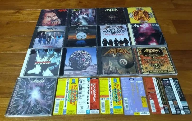 Anthrax CD まとめ売り 廃盤多数