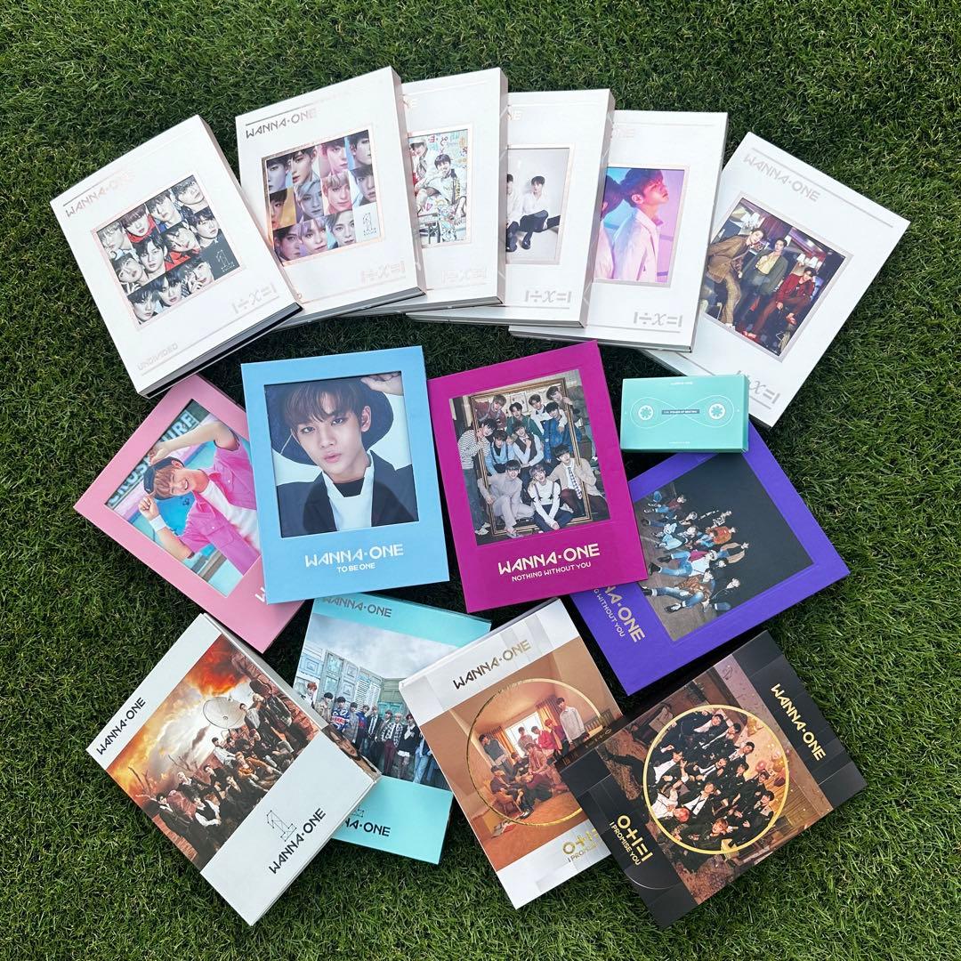 WANNA ONE アルバム全集コンプセット(おまけ付き)