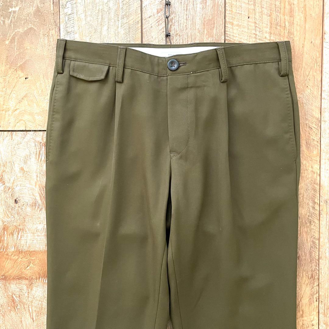 【新品】PT01 FORWARD テーパード ウール スラックス パンツ 33