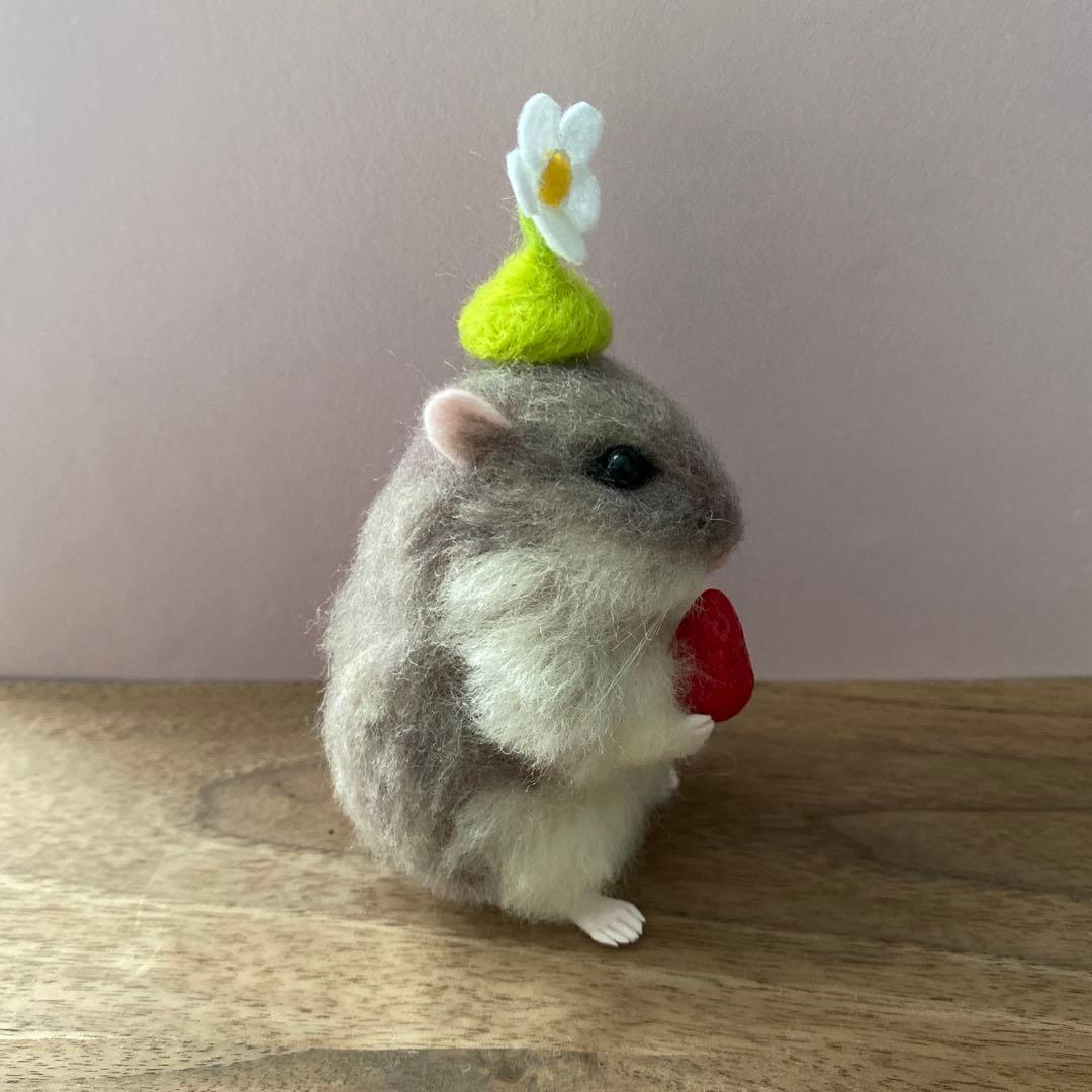【羊毛フェルト】ハムスター★オーダー（apple mango）