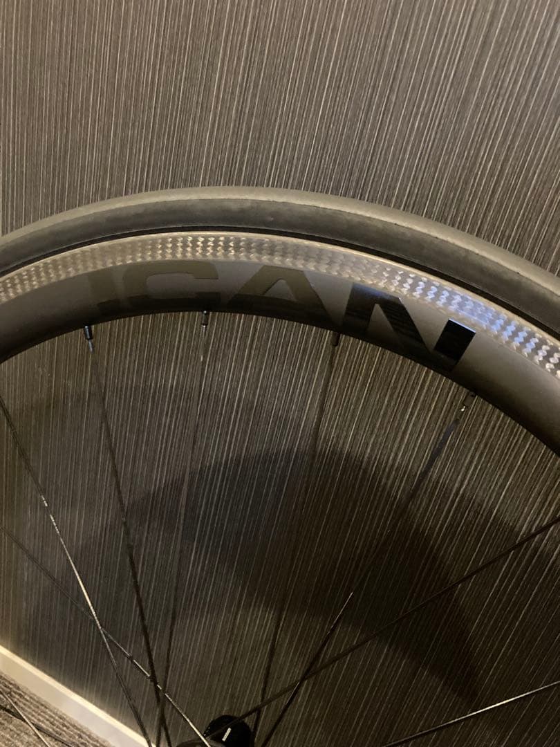 ICAN ‪‬(alpha)40 pro カーボンホイール　カスタム　リアのみ