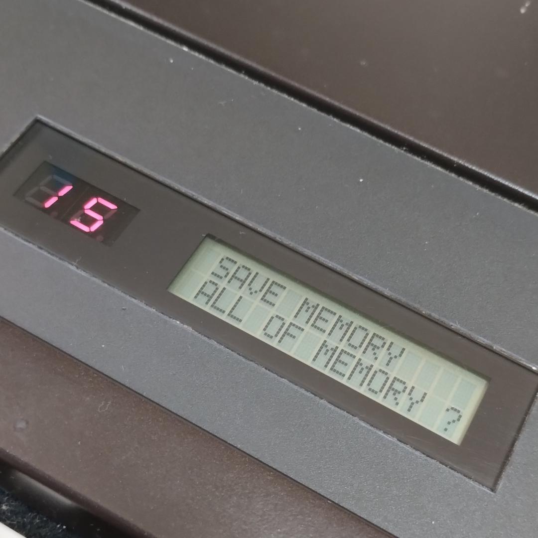 「 RAM1 」DATA CARTRIDGE for YAMAHA DX7