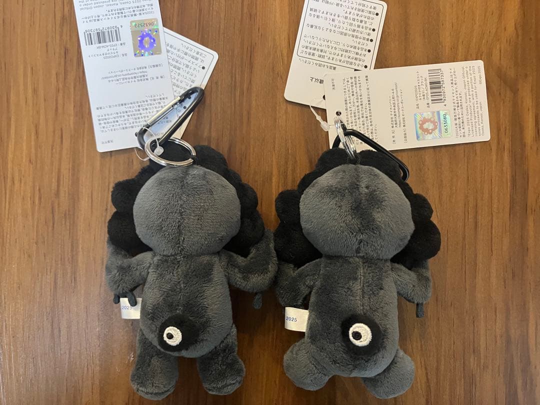 大阪関西万博 EXPO2025 ミャクミャク マスコット 黒ミャク 2個セット