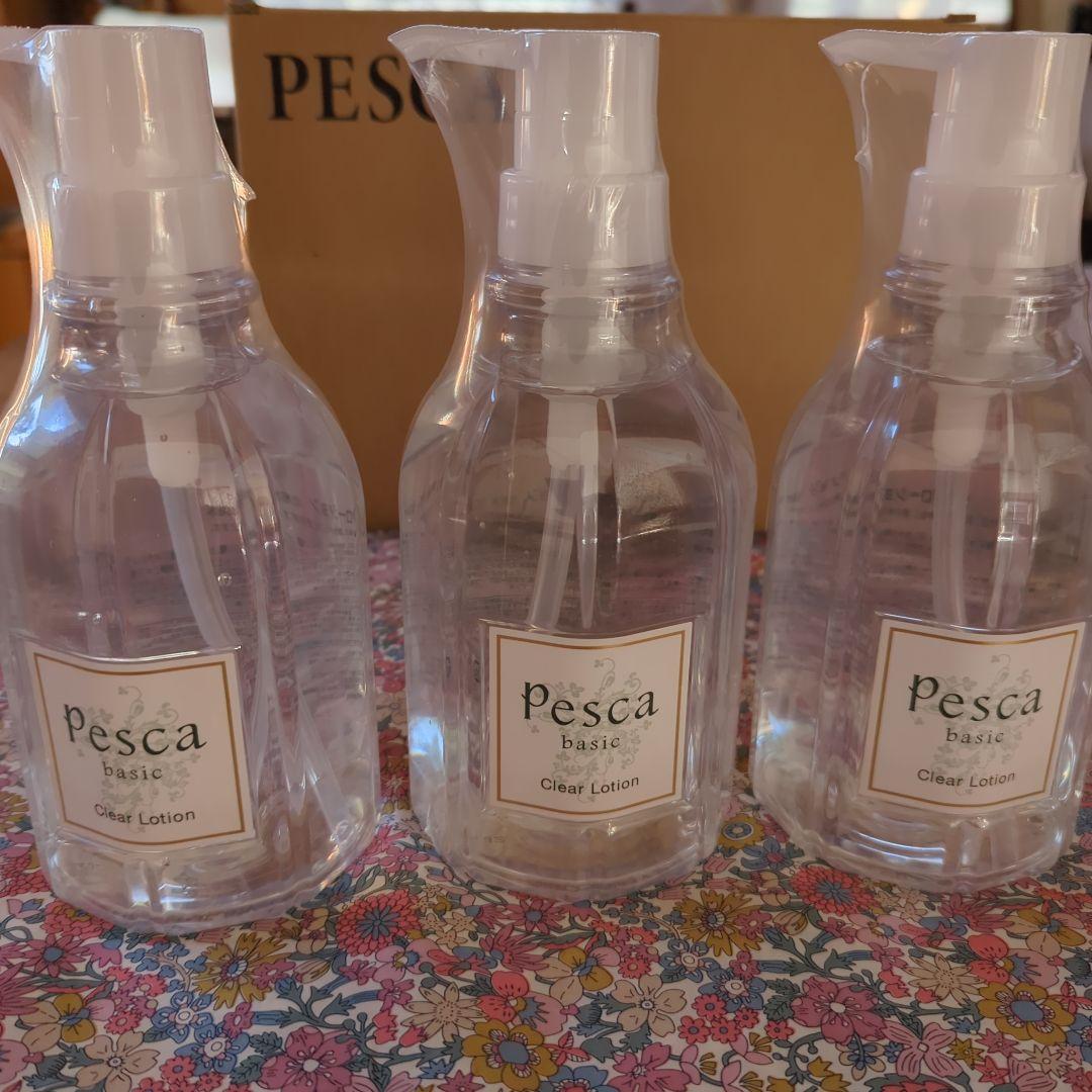 Pesca Clear Lotion 500ml クリアローション３本