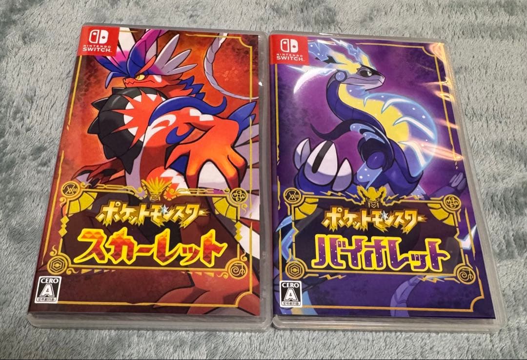 Switchソフトポケットモンスター スカーレット & バイオレットダブルパック